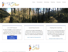 Tablet Screenshot of lifewithflow.com
